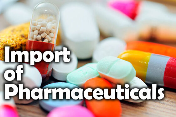 Import of Pharmaceuticals into Iran